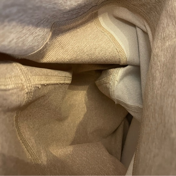 Outdoor Voices 7/8 Tri-Tone Warm Up Leggings Desert Oatmeal Cloud - Picture 6 of 13